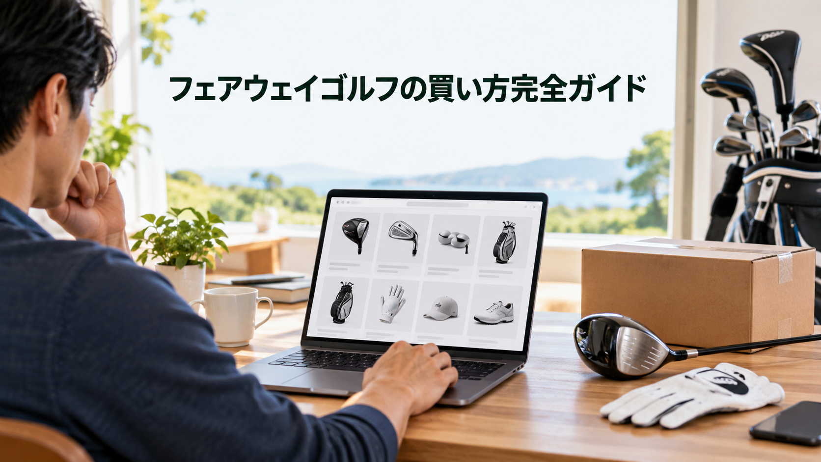 フェアウェイゴルフの買い方完全ガイド！注文方法と注意点を解説の結論を示す実写風イメージ