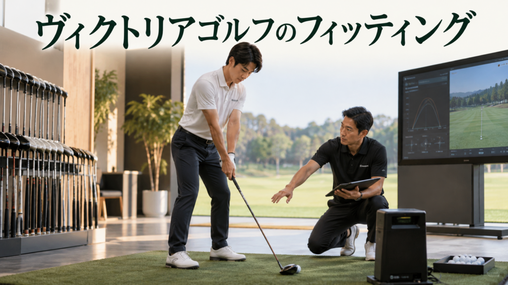 ヴィクトリアゴルフのフィッティング！予約方法と初心者の準備を解説の結論を示す実写風イメージ