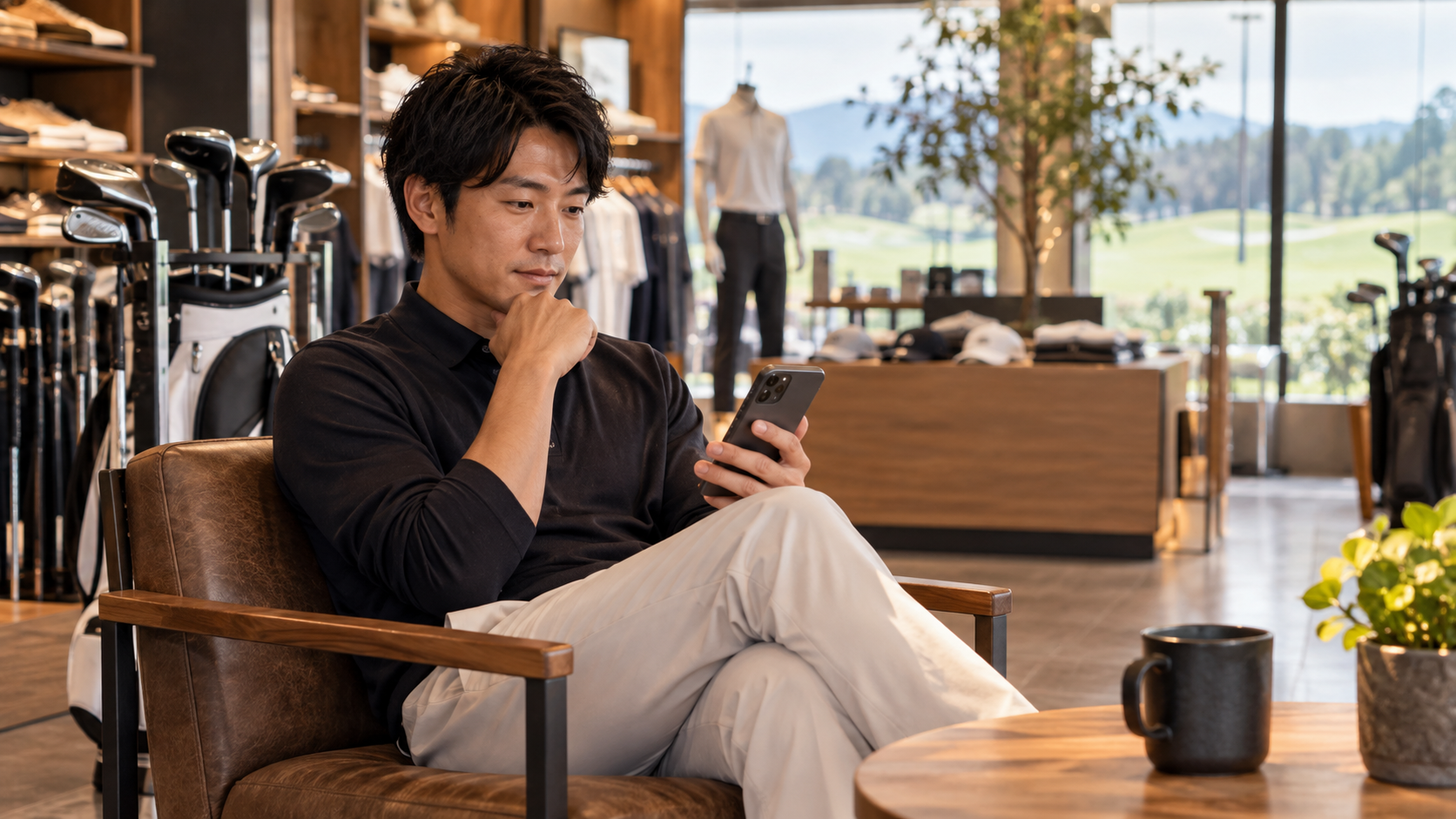 注文後は到着案内を待つを示す実写風イメージ